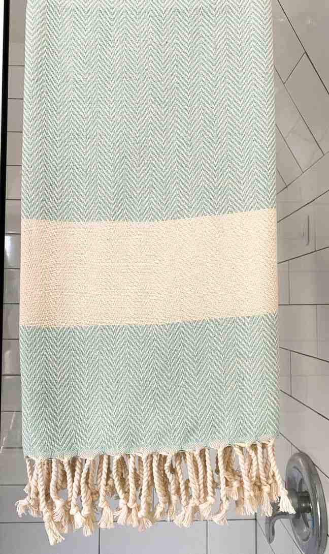Herringbone Turkish Bath/ Beach Towels - Multiple Colors