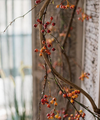Artificial Vine Orange Berry - 39"