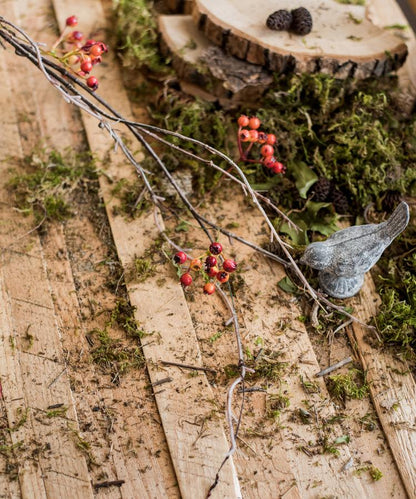 Artificial Vine Orange Berry - 39"
