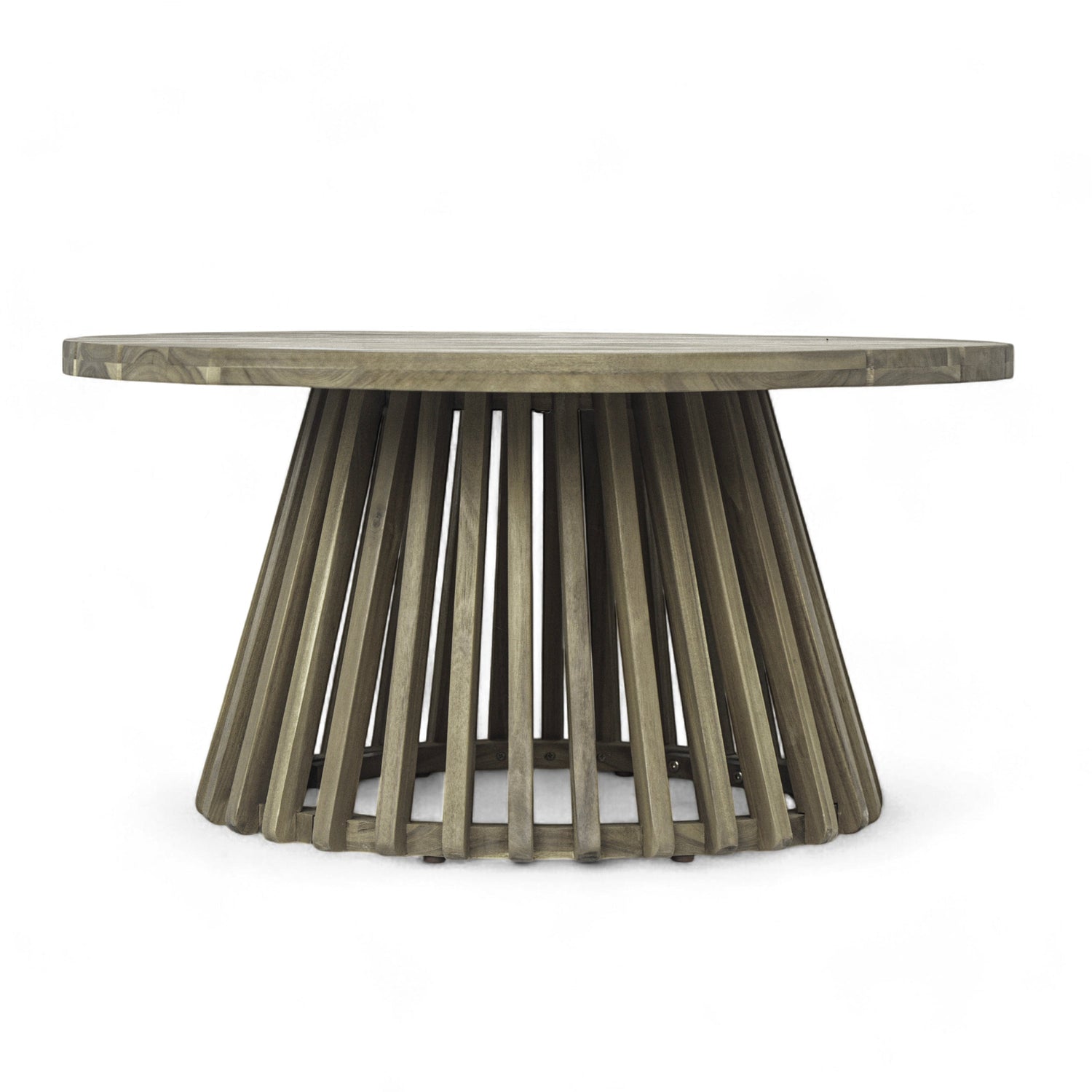 Outdoor Acacia Wood Coffee Table - Grey