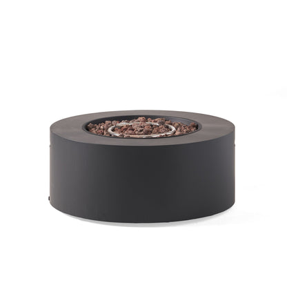 Round Gas Fire Pit
