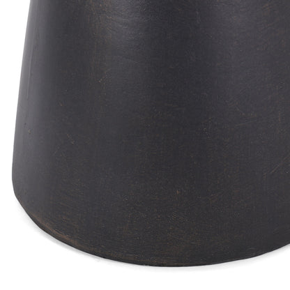 Indoor/Outdoor Lightweight Concrete End Table