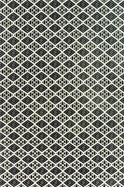 Scotch Black &amp; White Reversible  Outdoor Mat