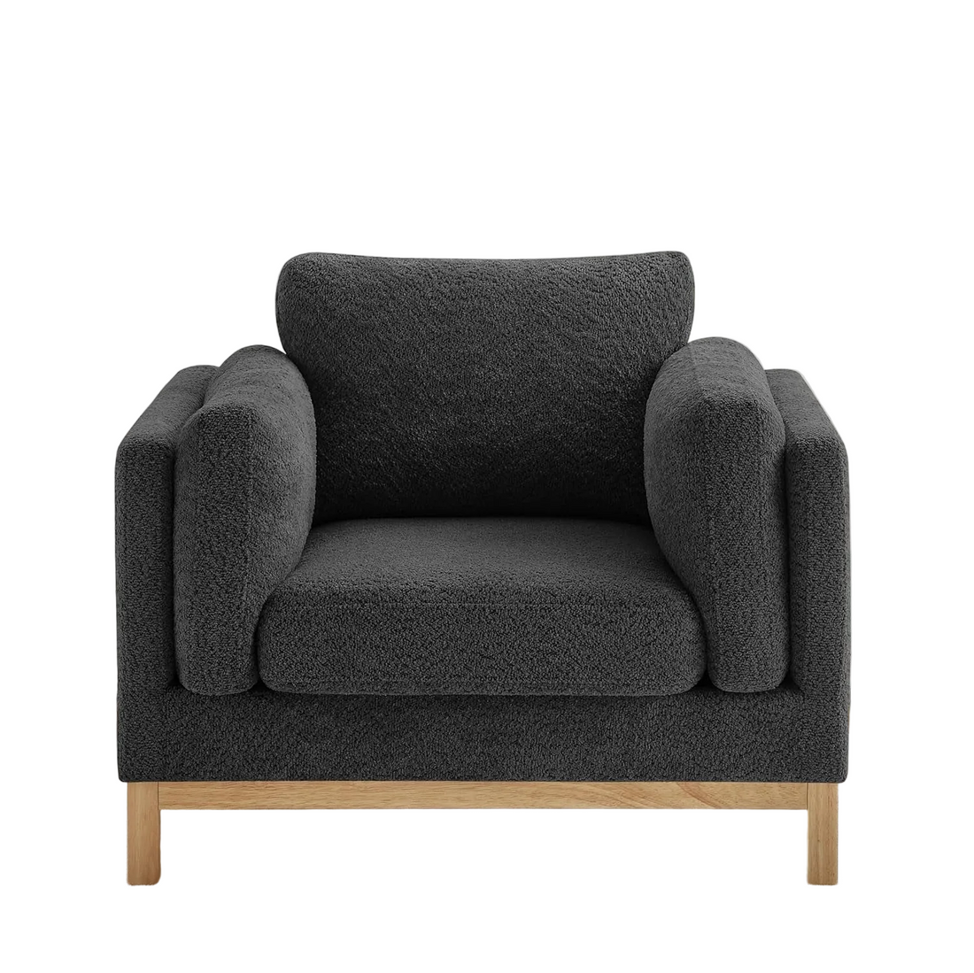 Oversized Accent Chair in Dark Slate