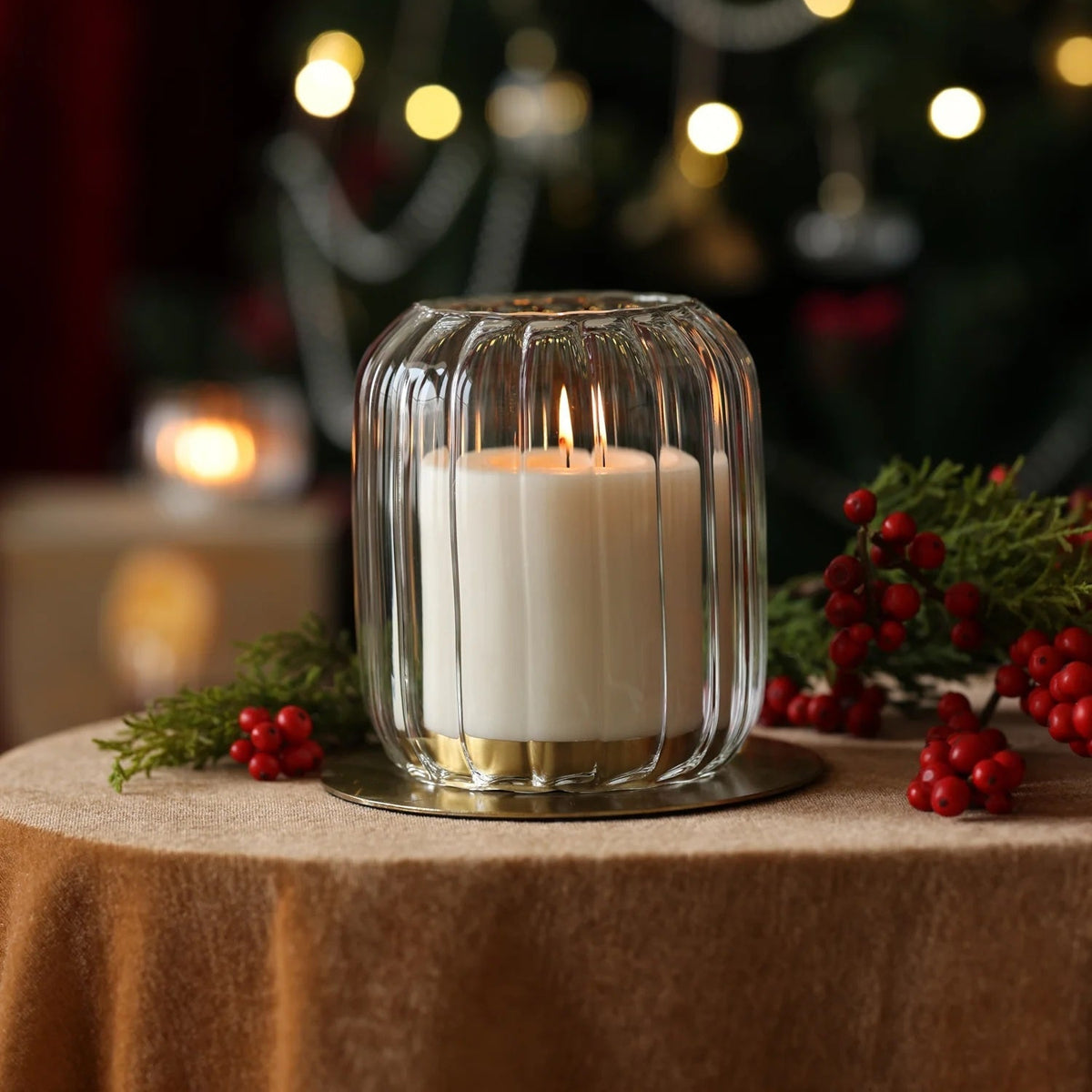 Kira Glass Lantern - Large