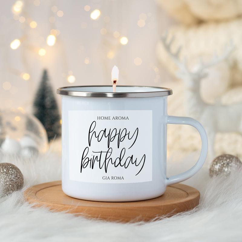 Personalized 16oz Candle Mug