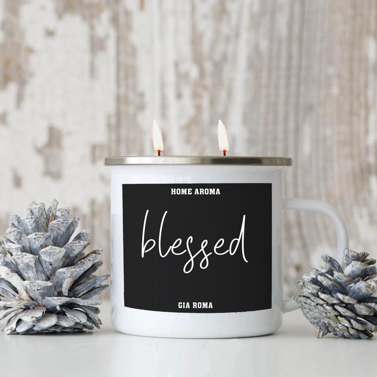 Personalized 16oz Candle Mug
