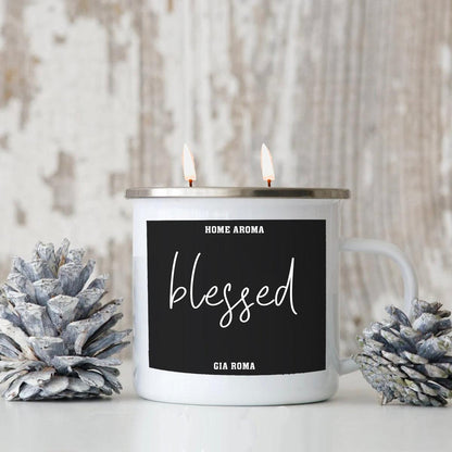 Personalized 16oz Candle Mug