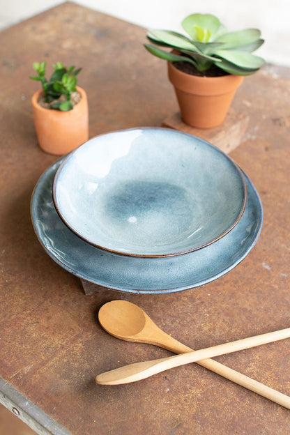 Blue Ceramic Dinnerware