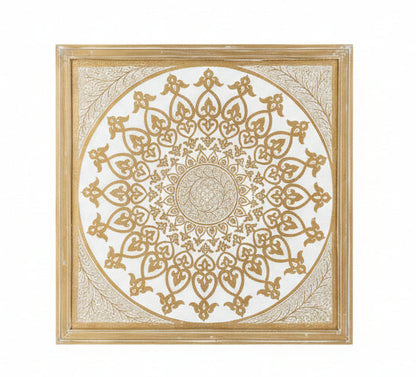 Boerne Traditional Pattern Wooden Wall Art Decor