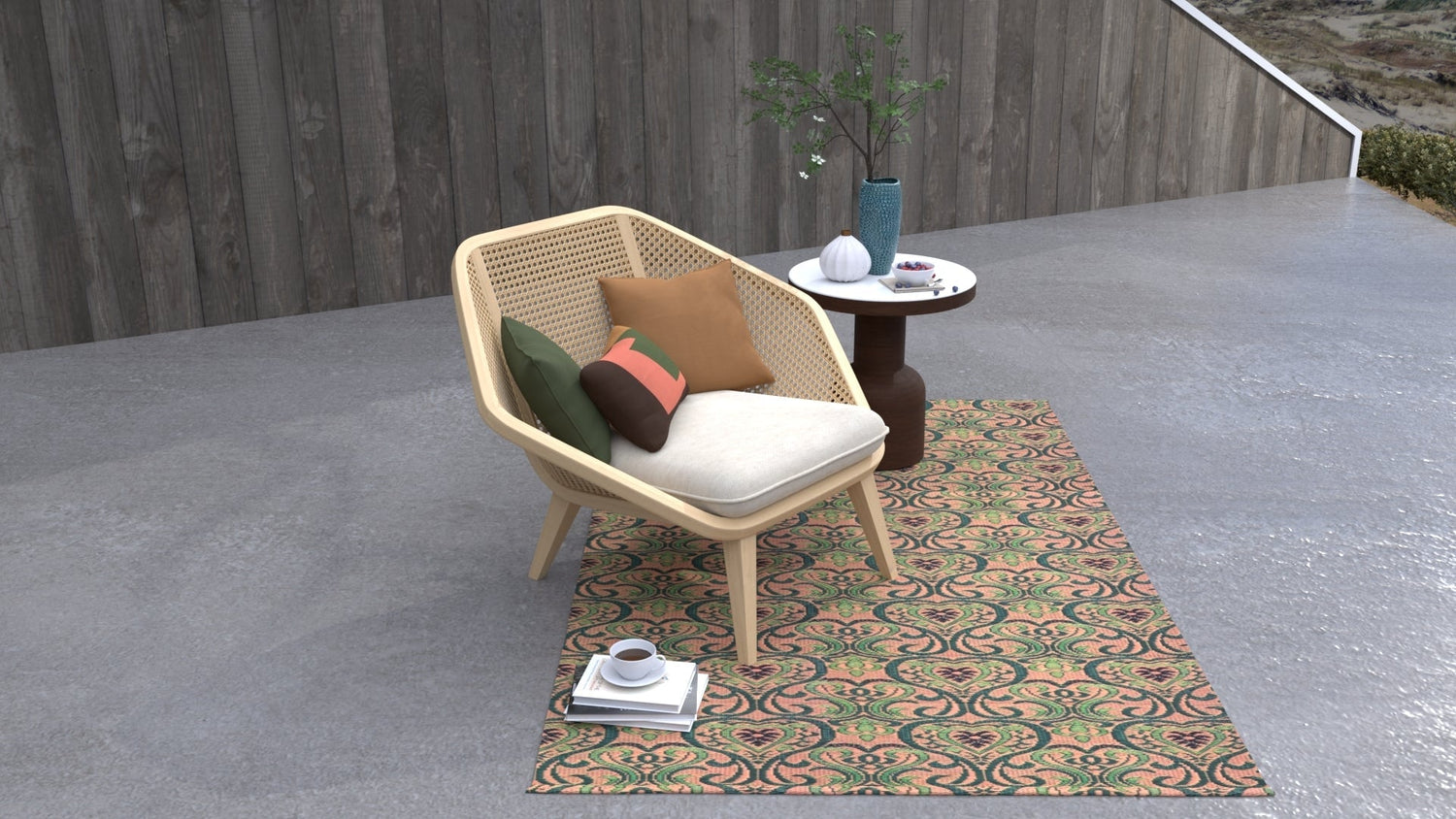 Oasis Green Outdoor Mat