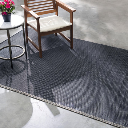 Cancun Shadow - Reversible Sand/Black Outdoor Rug