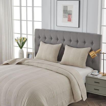 Stonewashed Cotton Quilt Sets