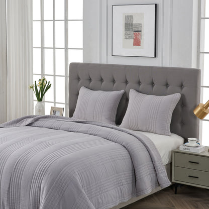 Stonewashed Cotton Quilt Sets