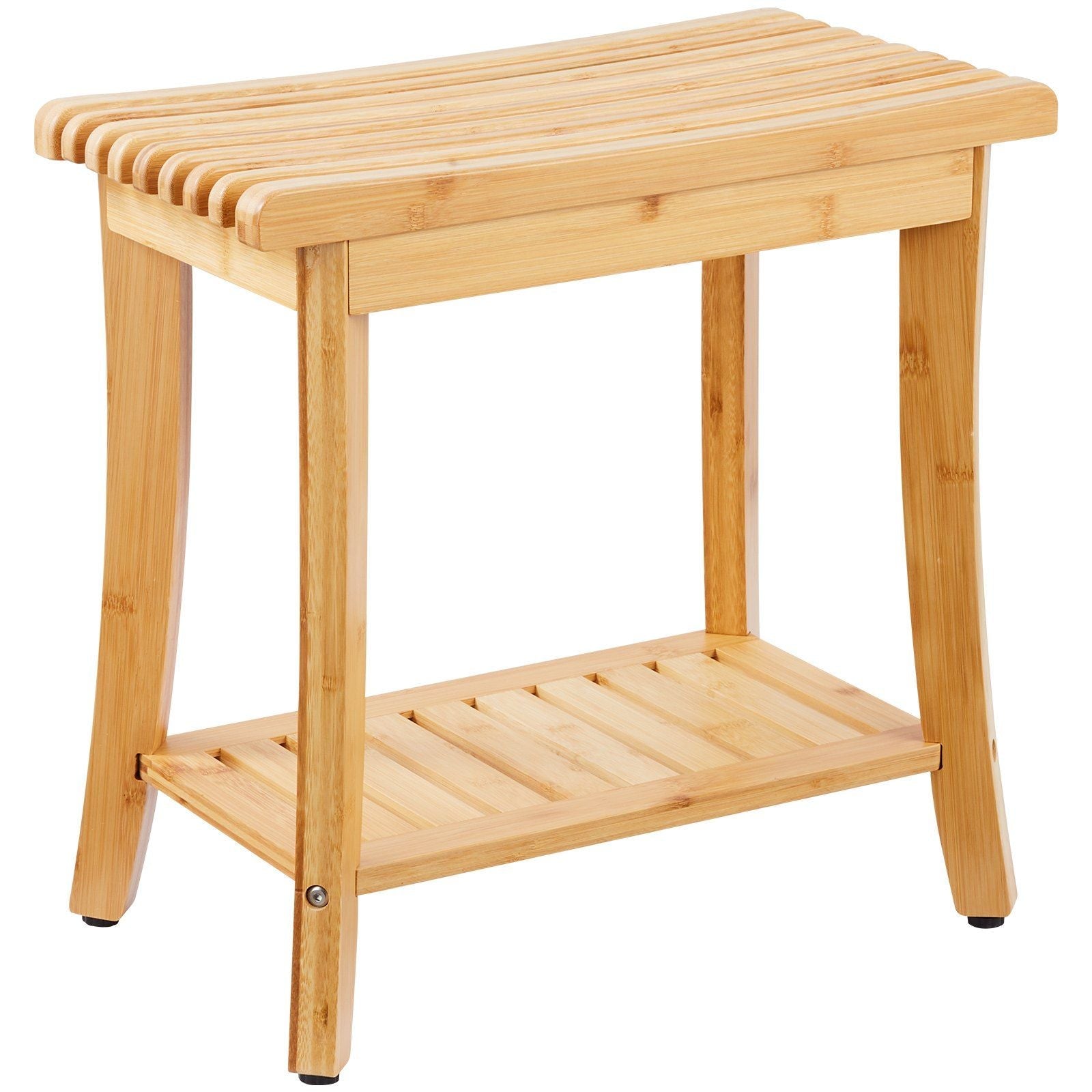 Bamboo Shower Bench 19.1 x 11.3 x 18.3 inch