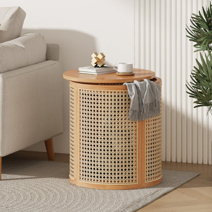Rubber Solid Wood Side Table