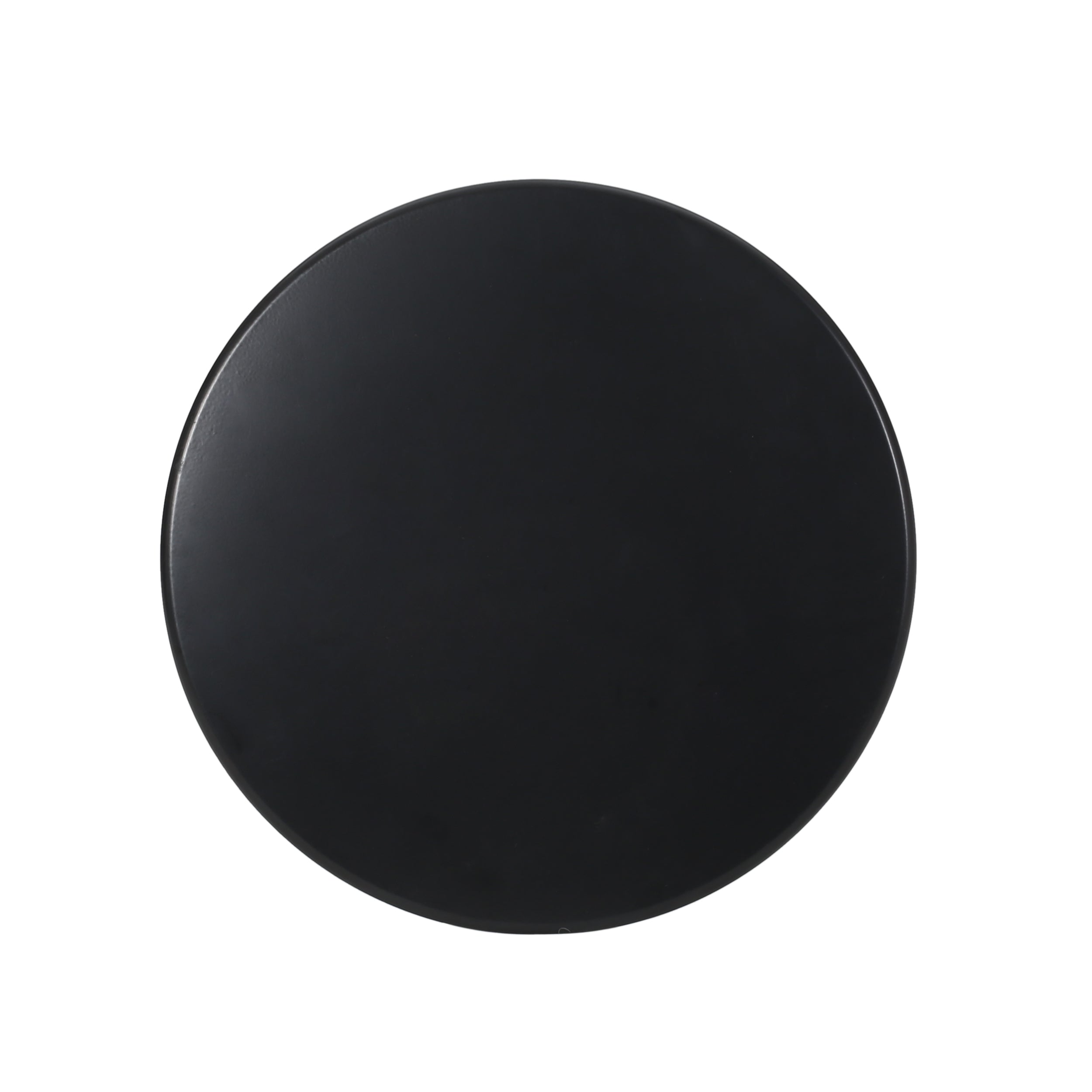 NEVADA Indoor/Outdoor Side Table in Matte Black Mesh Finish