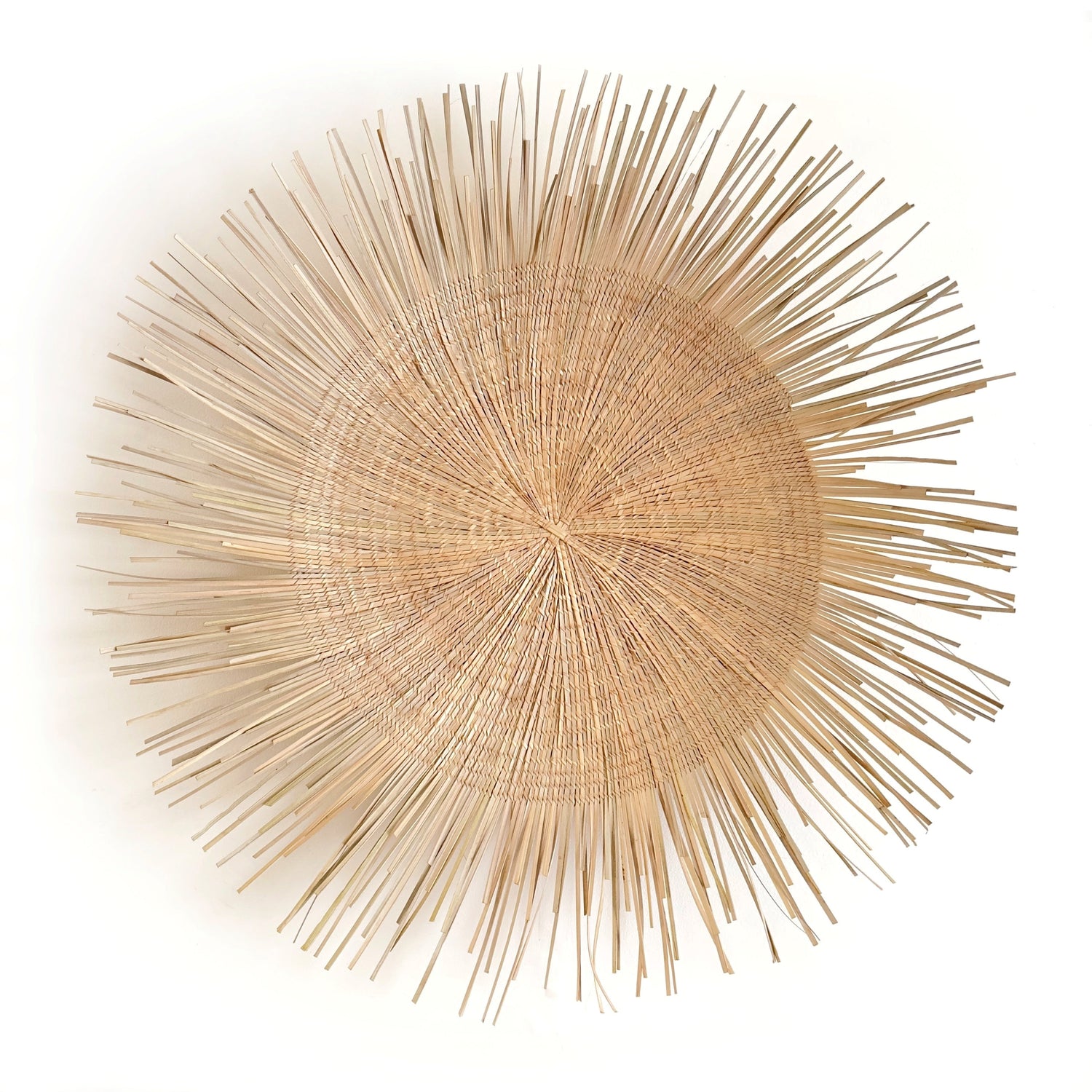 Sun Plate - Handwoven Wall Decor