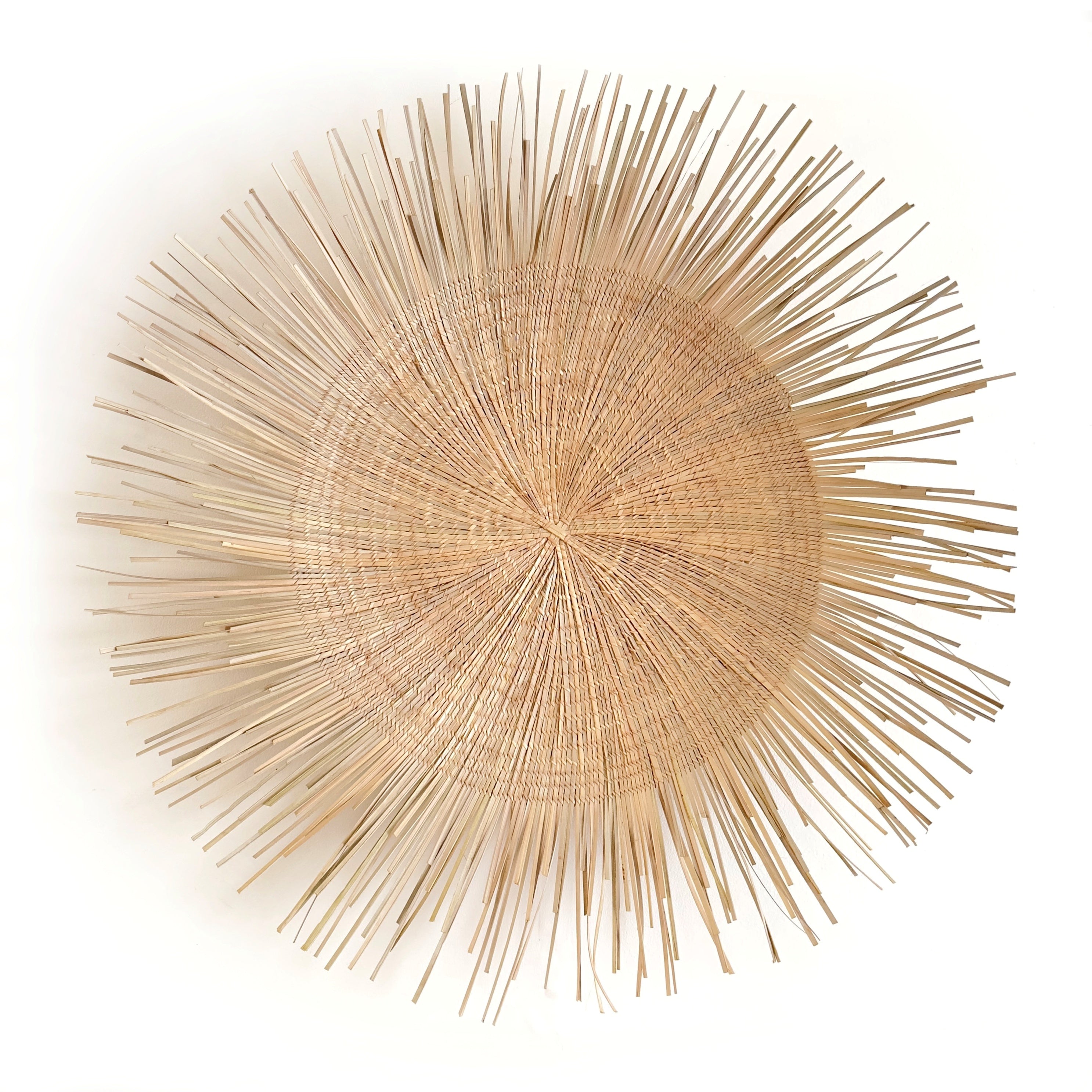 Sun Plate - Handwoven Wall Decor