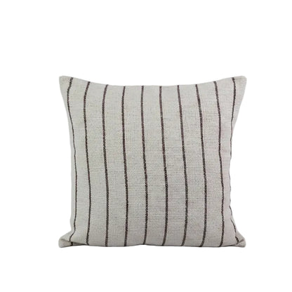 Heavy Cotton Striped Pillow Cover