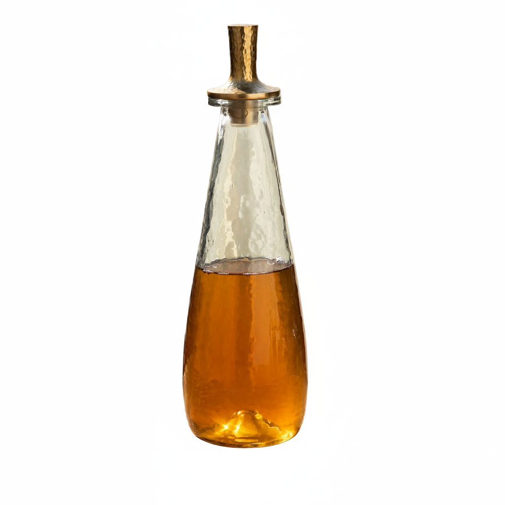 Pebbled Decanter Tall
