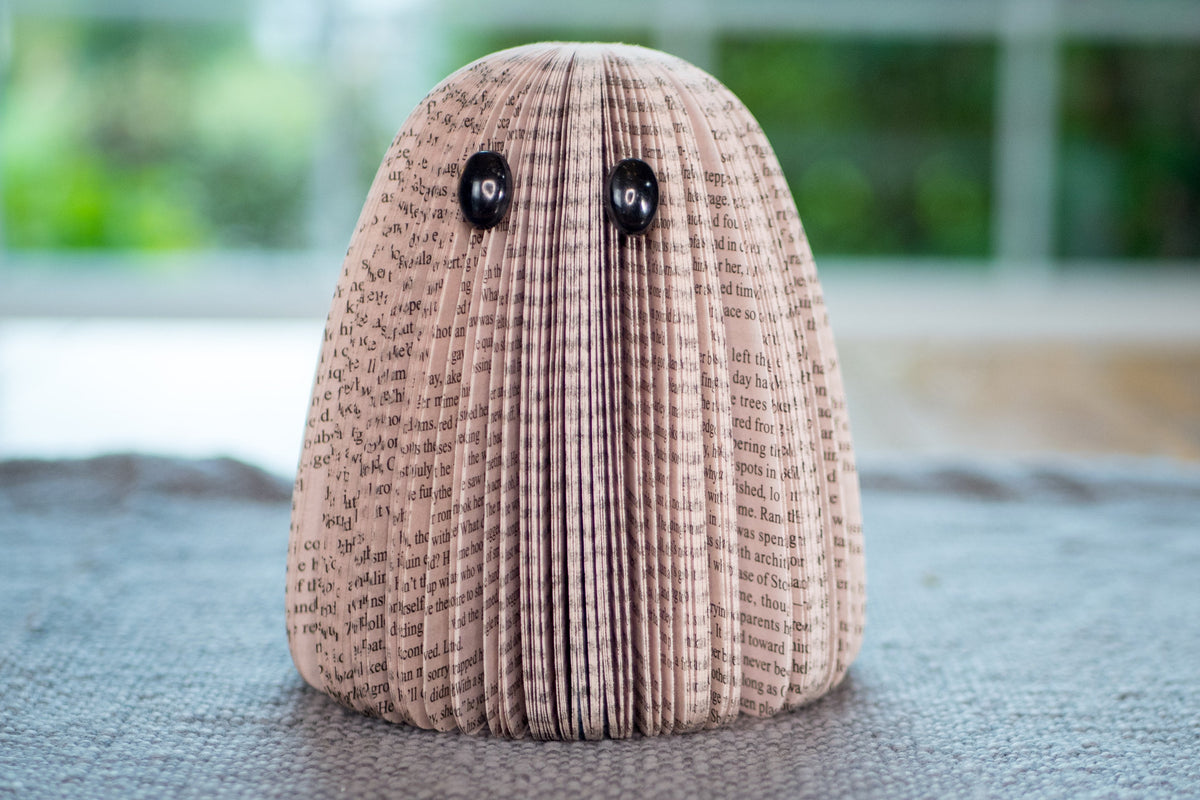 Book Ghost Halloween Decor - 2 Pc Set