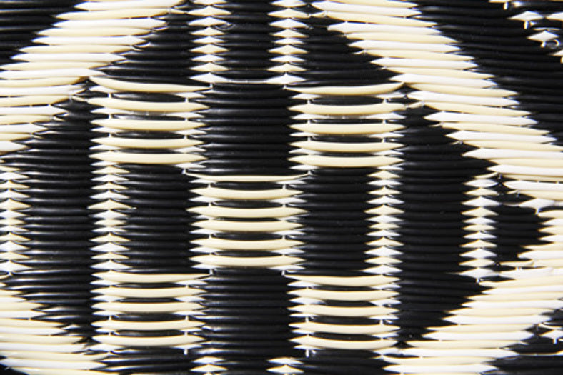 Scotch Black &amp; White Reversible  Outdoor Mat