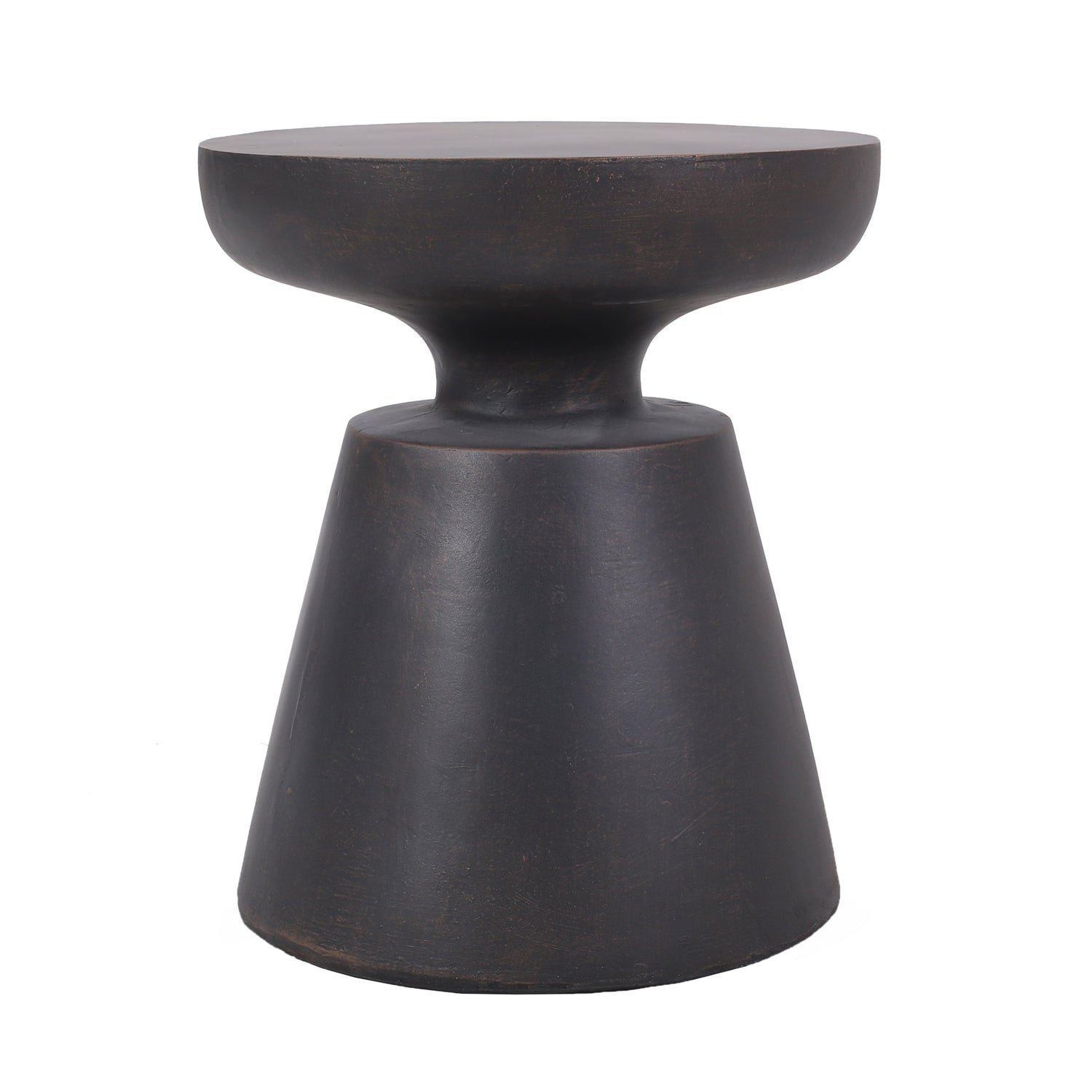 Indoor/Outdoor Lightweight Concrete End Table