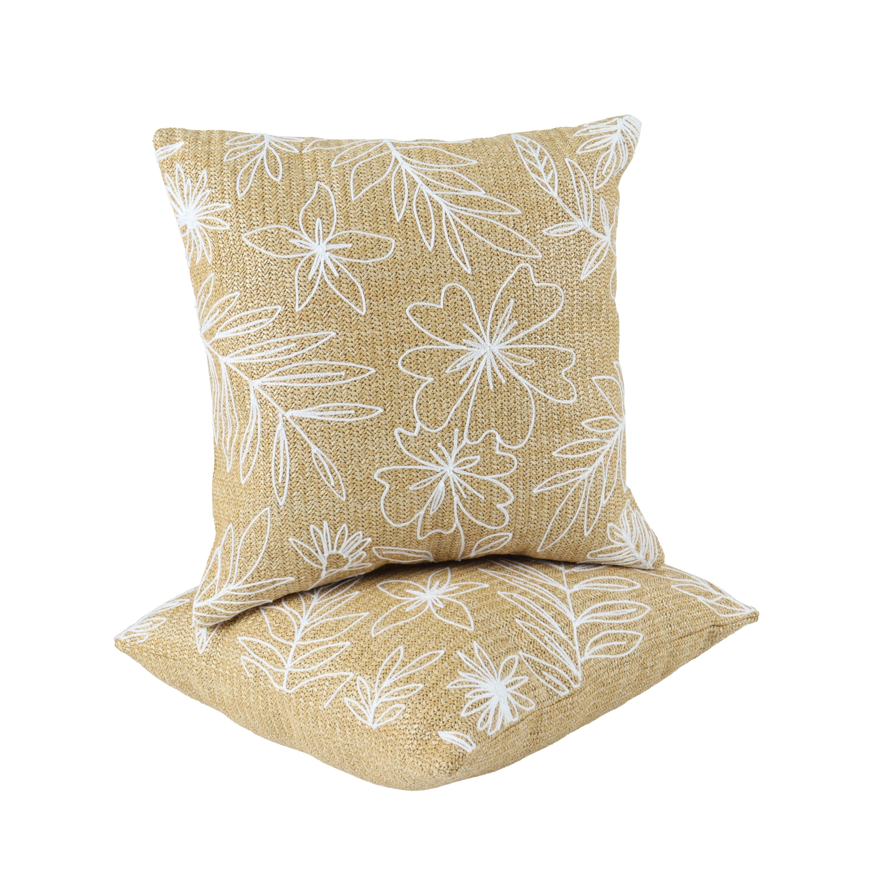 Outdoor/Indoor Throw Pillows - 2 Piece Set