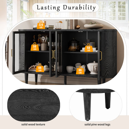 Farmhouse Sideboard Cabinet with Storage