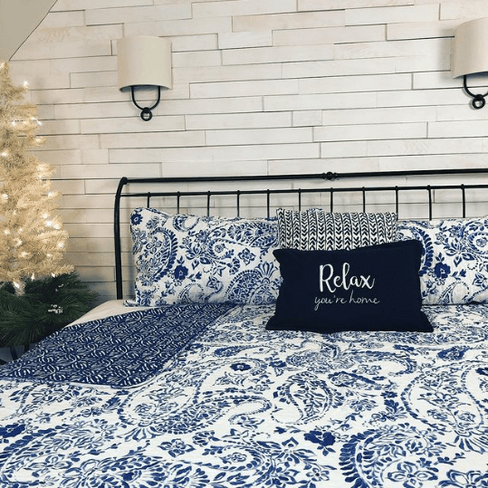 Yani Indigo Decorative Pillow Cover