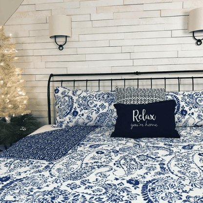 Yani Indigo Decorative Pillow Cover