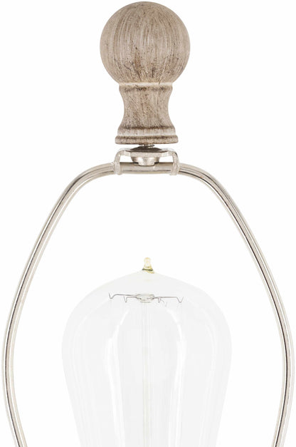 Esmeralda Resin Gray &amp; Beige Floor Lamp