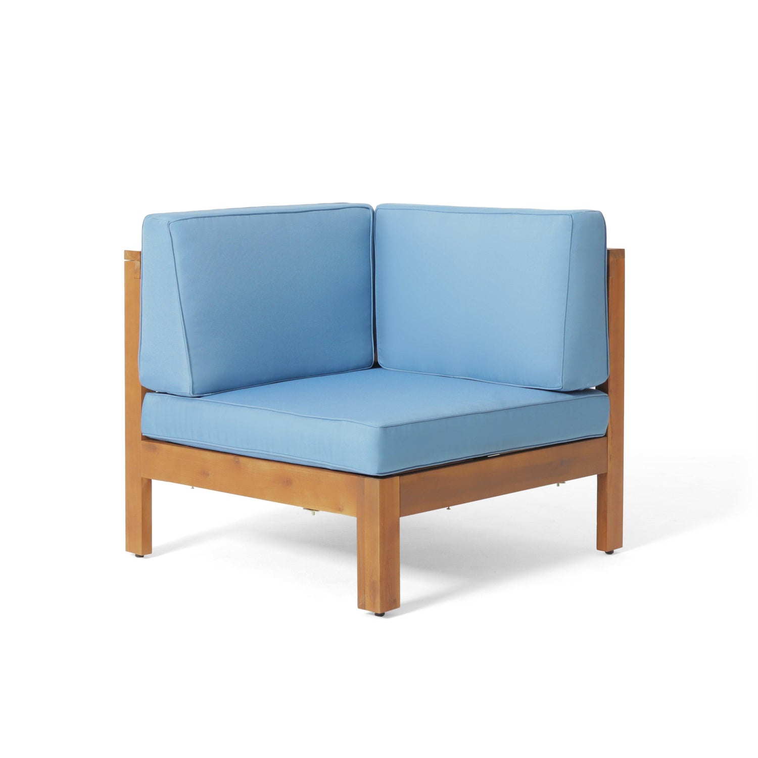 Brava 4-Piece Outdoor Modular Sofa Set in Ocean Blue