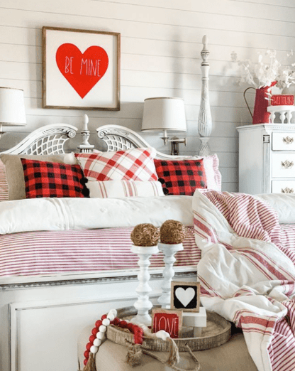 Farmhouse Stripe Reversible Comforter Set