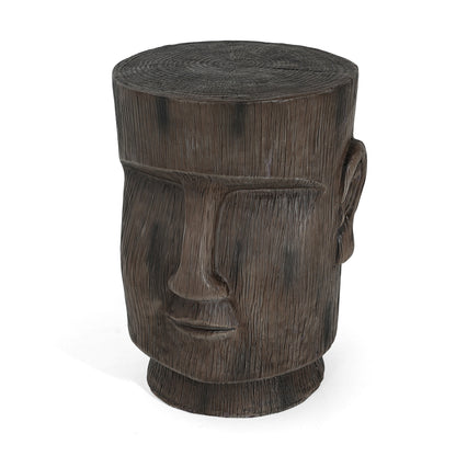 Easter Island Moai Statue Outdoor Table