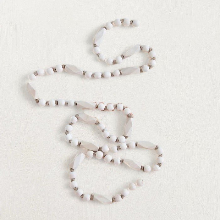 72" Paulowina Wood Bead Garland