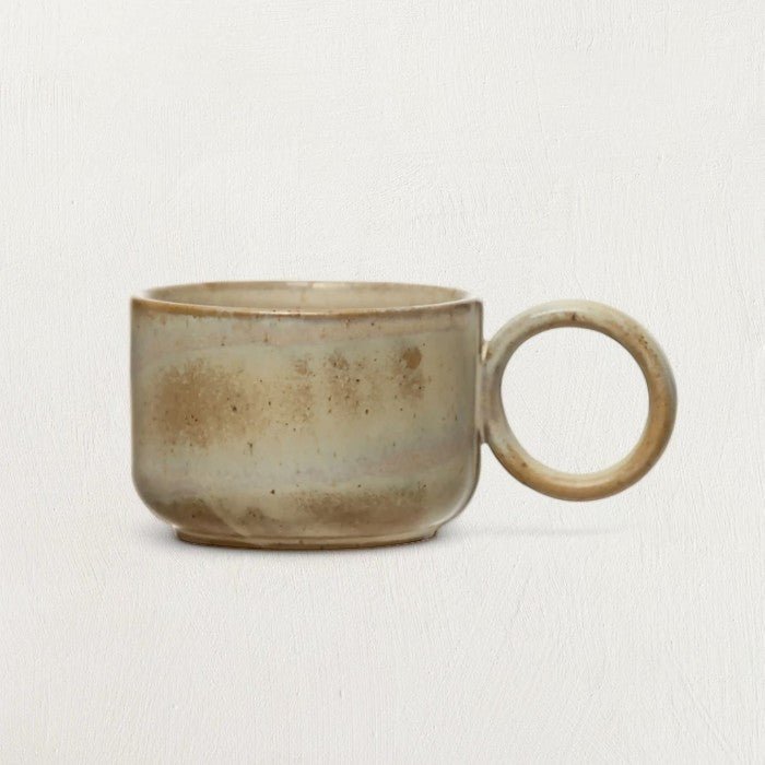 Stoneware Mug with Reactive Glaze -  8 oz