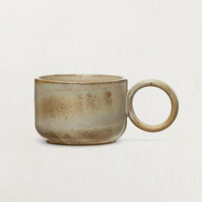 Stoneware Mug with Reactive Glaze -  8 oz