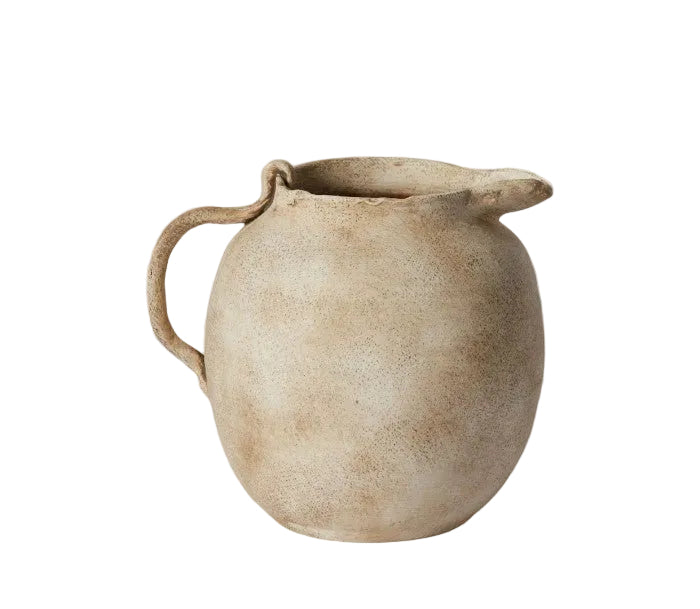 Eleanor Off-White Ceramic Jug