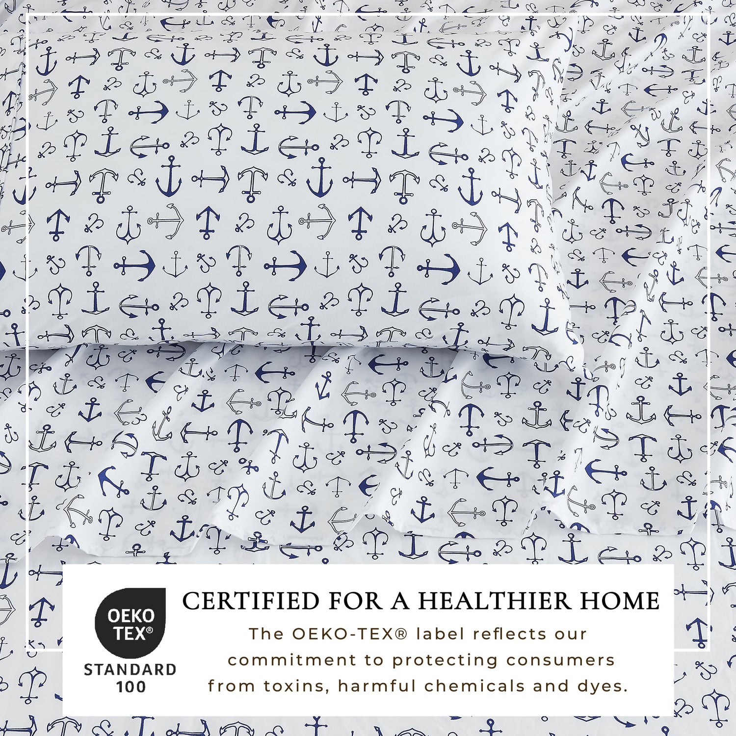 Coastal Printed Sheet Set - Newport Collection