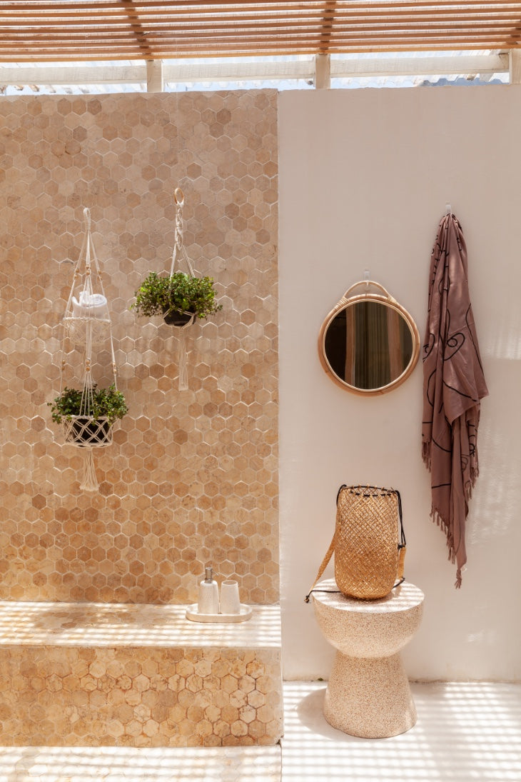 Beaded Macrame Plant Hangers