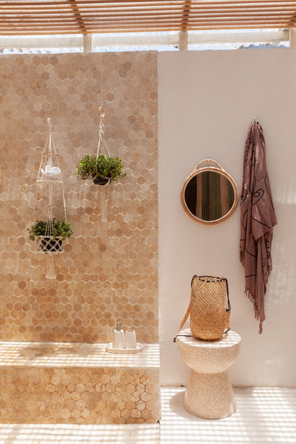 Beaded Macrame Plant Hangers