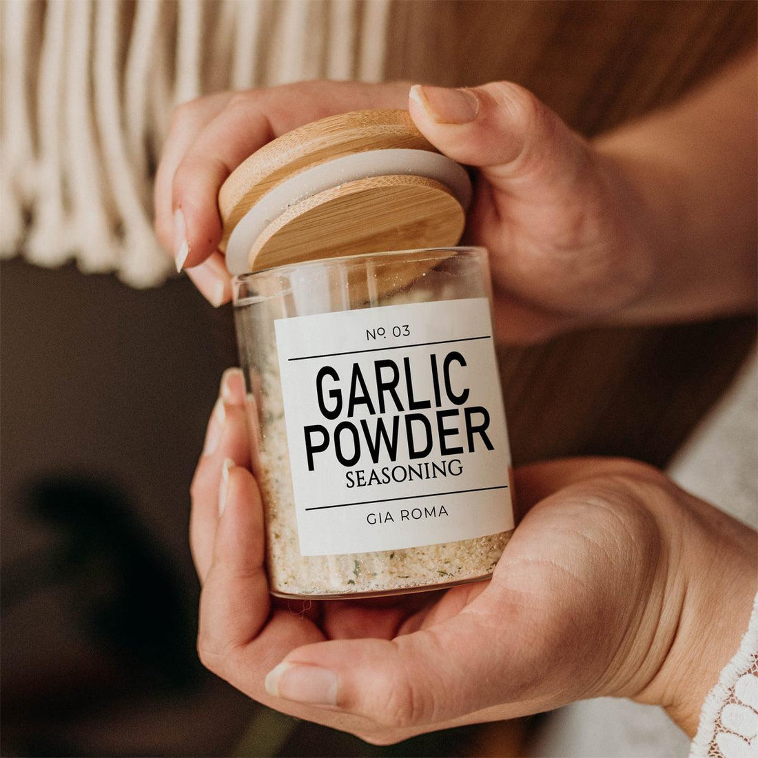 Custom Spice Jars