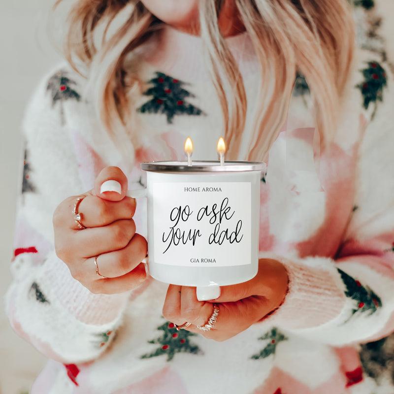 Personalized 16oz Candle Mug