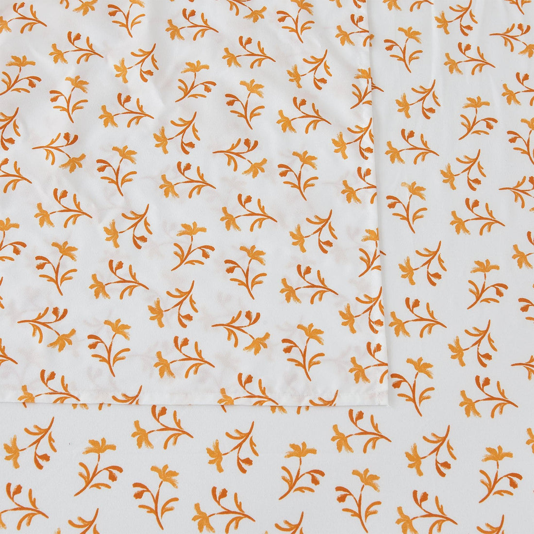 4 Piece Watercolor Floral Microfiber Sheet - Delia Collection