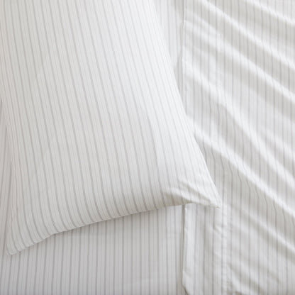 Microfiber Stripe Sheet Set - Adeline Collection