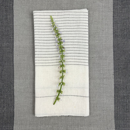 Hamptons Handloom Dinner Napkins - 3 Colors