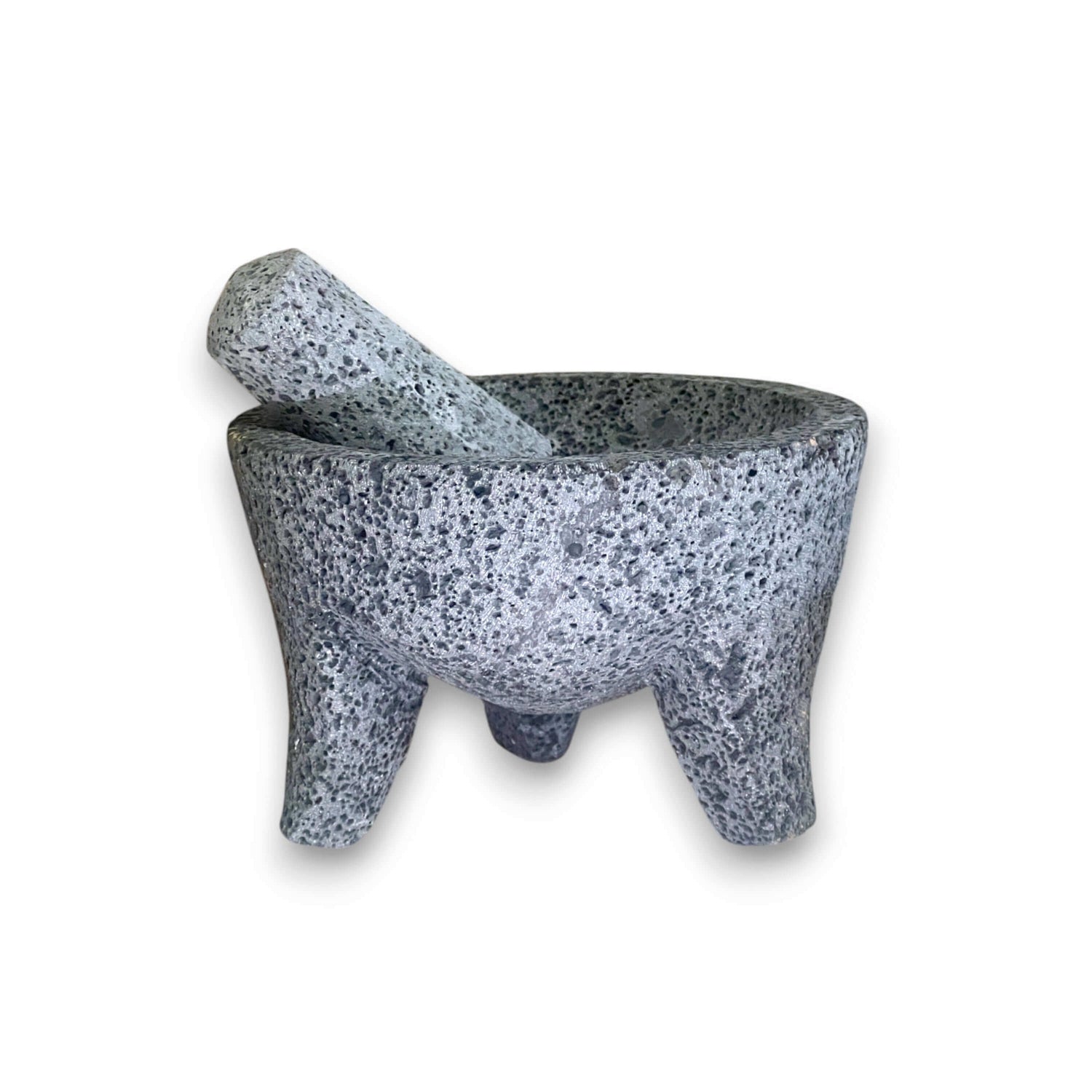 Volcanic Stone Molcajete | Handmade Mexican Mortar &amp; Pestle