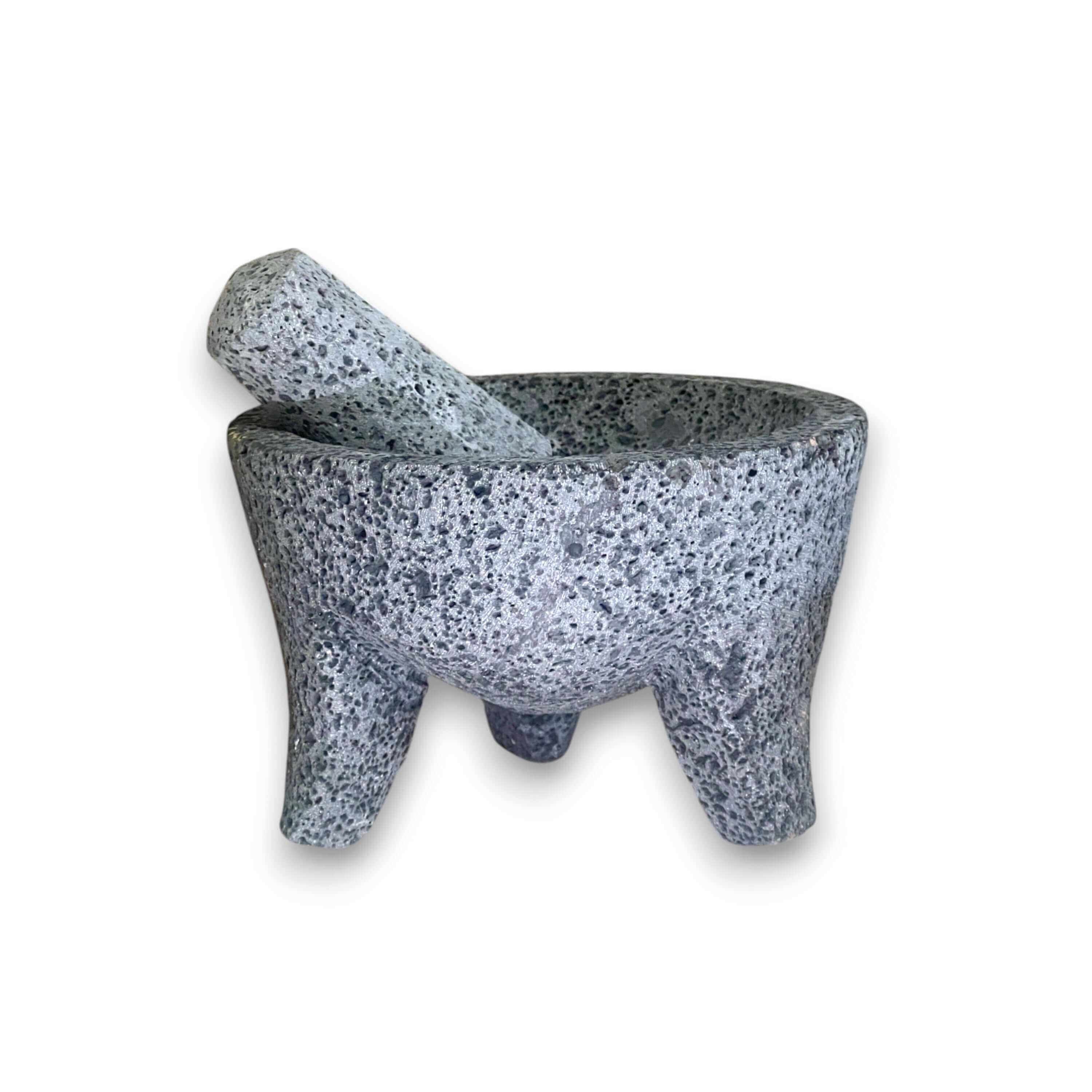 Volcanic Stone Molcajete | Handmade Mexican Mortar &amp; Pestle